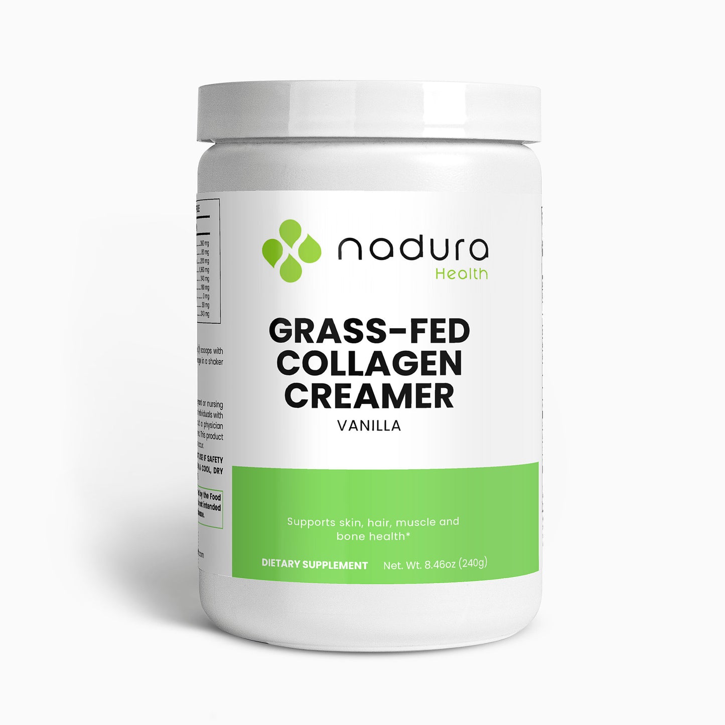 Grass-Fed Collagen Creamer (Vanilla)